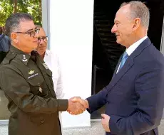 Generales Álvarez Casas y Pátrushev reunidos en La Habana en marzo de 2023.